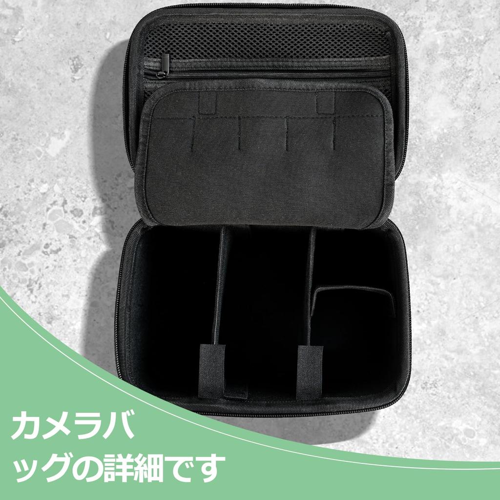 ANGVI Storage Bag for Sony Vlogging and Sold Camera and Accessories Not Cameras, ZV-1, ZV-E10, ZV-1F (Bag Separately, Included) (Standard Size)