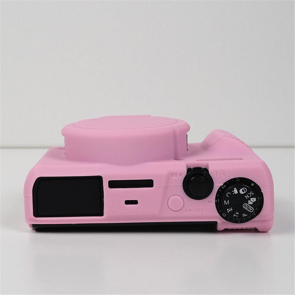 G7XIII Soft Silicone Armor Camera Body Case For Canon G7X III G7X Mark III G7X3 Rubber Protection Cover Skin With Lens Cap