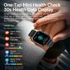SACOSDING 2026 New Health Tracker Smart Watch Women Body Fat BMI Micro Physical Examination Bluetooth Call Smartwatch Men