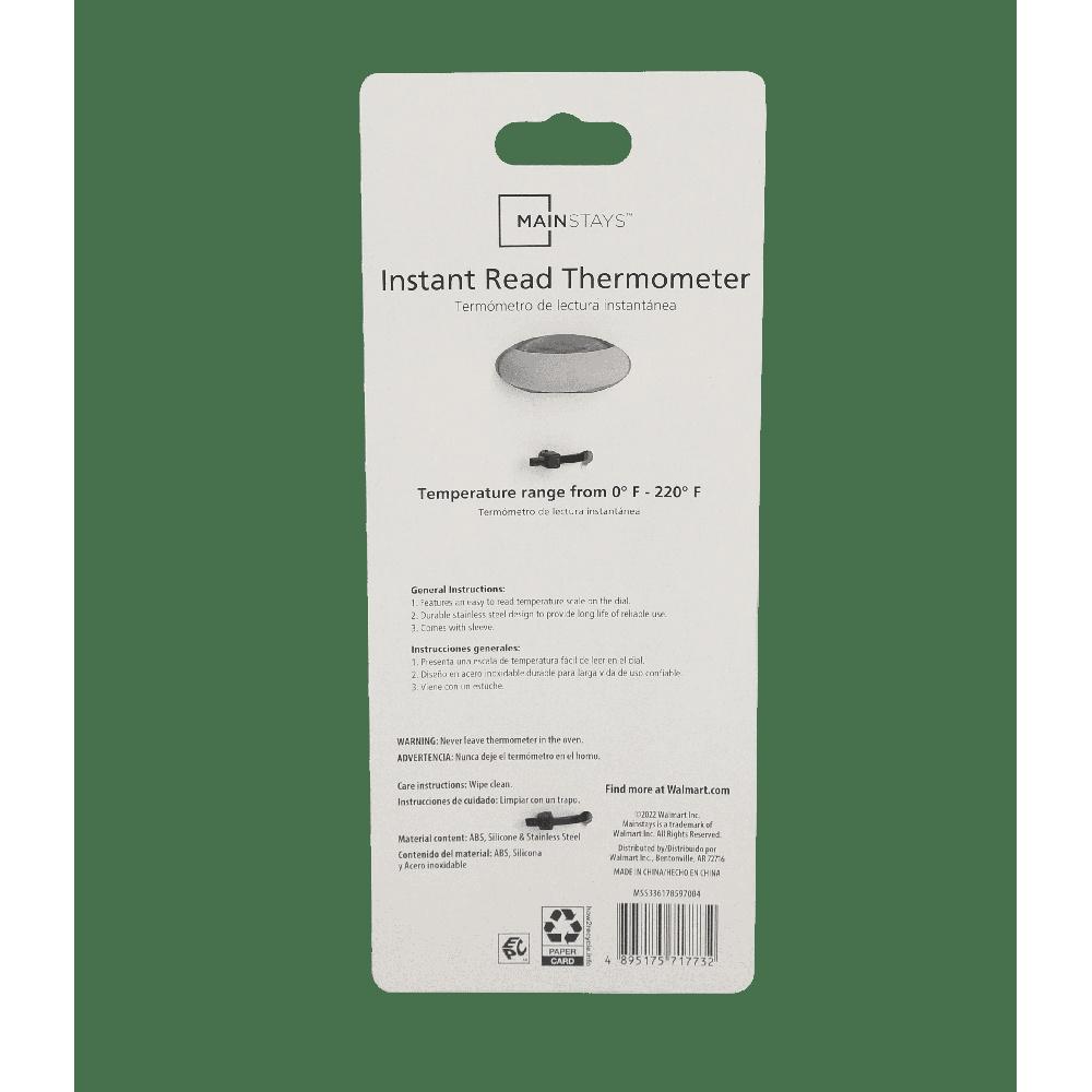 Termometr ze stali nierdzewnej z natychmiastowym odczytem Sonda do gotowania w kuchni 0°F do 220°F Mięso Cukierki Kawa Certyfikat NSF Trwały Przechowywanie