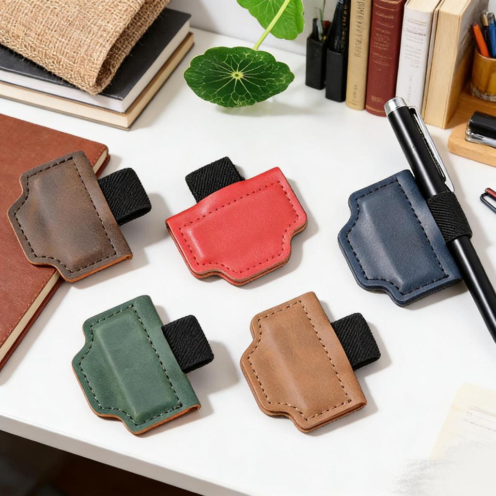 Personalized Magnetic Bookmarks with Custom Letter Patterns and Pen Holder