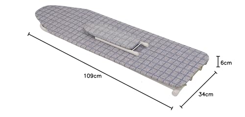Large ironing board with stand, convenient sweater ironing board, mini iron for meetings, tabletop, foldable, space-saving