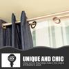Birdcage Window Head Rods Spiral Spiral Ball Drape Accessories Curtain Rod Finials  Living Room