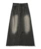 Viva Sers Branch Long Denim Skirt - 2Col