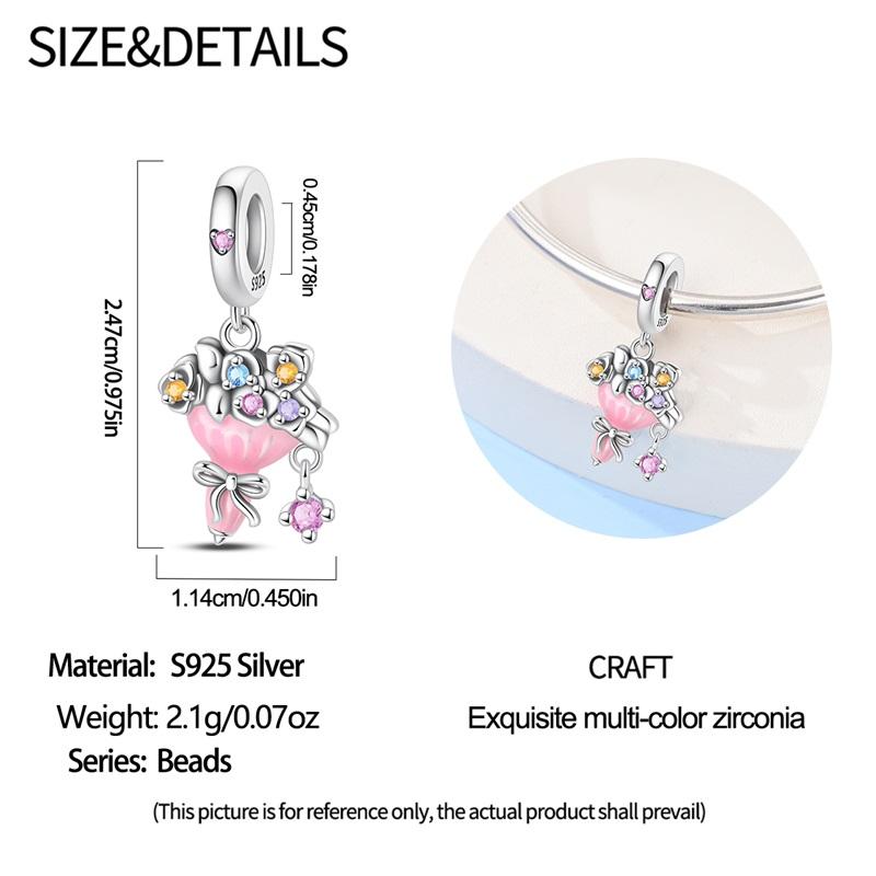 Kupferanhänger „Liebesgeständnis“ mit Paarumarmungen und Küssen, passend für originale Charm-Armbänder, DIY-Schmuckgeschenk für Frauen