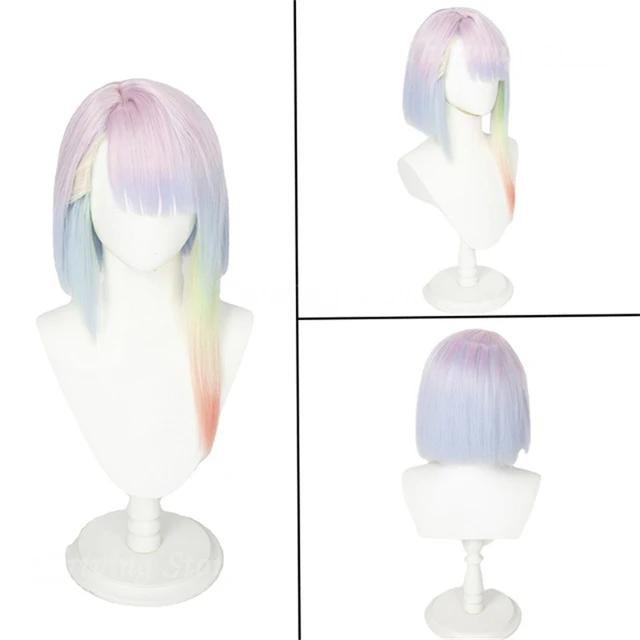 Cosplay Anime Edgerunners Lucy Kostuum Bodysuit Jumpsuits Jas Pruik Volledig Pak Halloween Kostuums voor Vrouwen kostuum XS