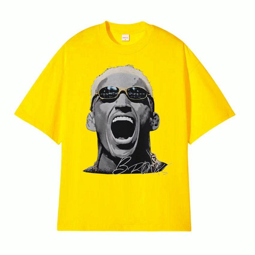 Charles Oliveira Vintage Graphic T Shirt Unisex Fashion Harajuku Oversized Tshirts Men Casual ONeck Short Sleeve Tshirt Tops
