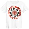 Red Hot Chili Peppers T-Shirt White Band Tee Unisex T-Shirt
