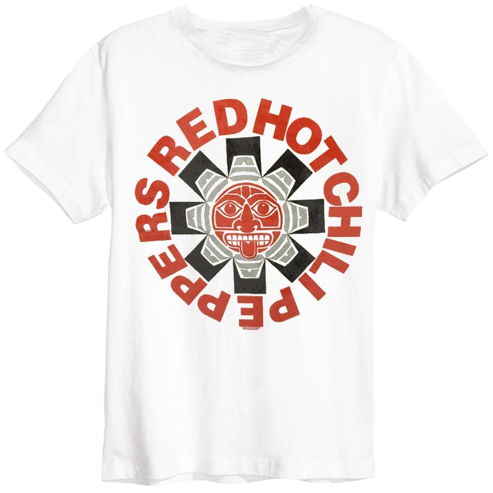 Футболка Red Hot Chili Peppers Белая Футболка Группы Унисекс Футболка M