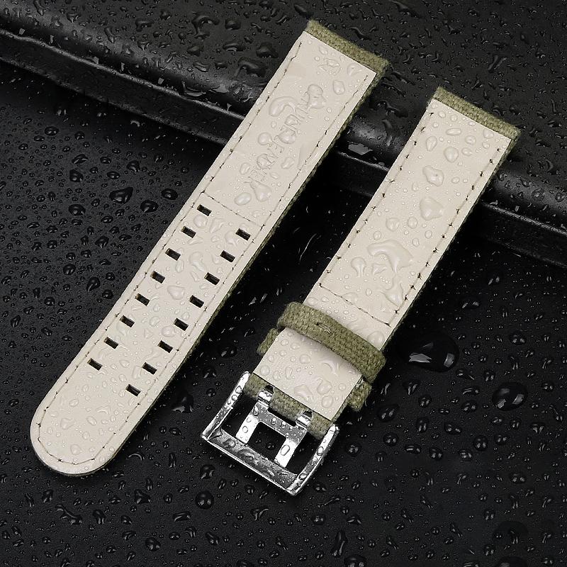 For Hamilton Khaki Field Watch H760250/h77616533/h70605963 H68201993 Watch Strap Genuine Leather Nylon Men Watch Band 20mm 22mm