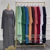 Loriya Solid Color Three-Piece Set LR522 - Turkey & Dubai 2022 Edition