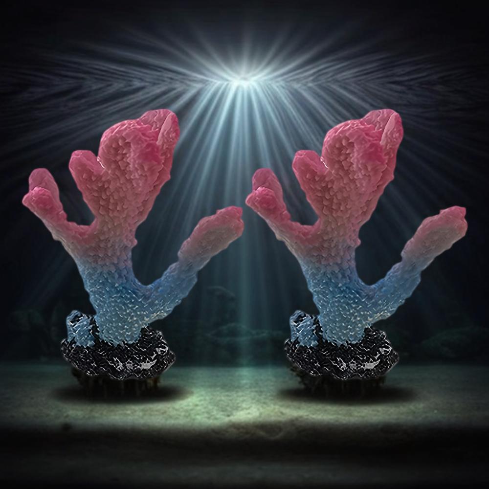 1 PC Simulation Coral Decor for Fish Tanks - Ideal Aquarium Coral Reef Decoration To Enhance Your Tank's Beauty