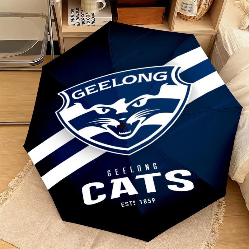 1PC Parramatta Eels Logo Automatic Umbrella - Suitable Travel Outdoor Portable Umbrella Birthday Gift Daily Essentials