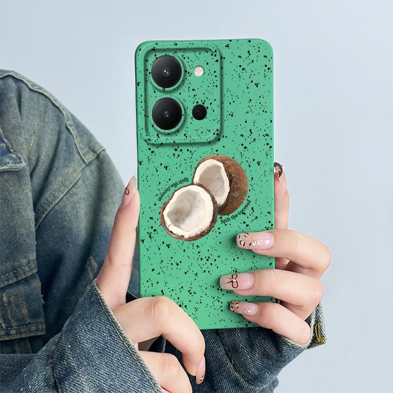 For Vivo Y36 4G Russia Phone Case Cute Astronaut Back Cover Vivo Y 36 Funda Soft Liquid Silicone Camera Protection Bumper Coque