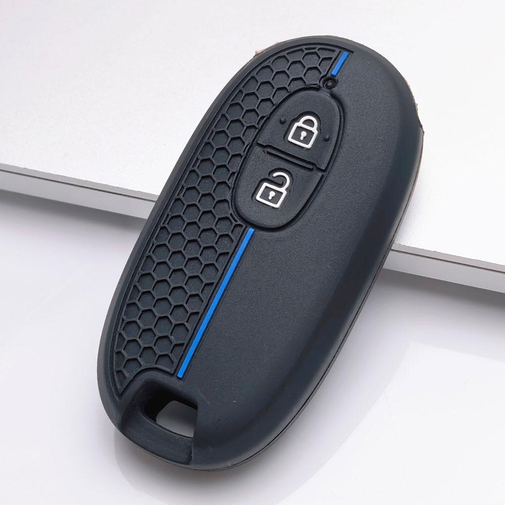 Copri Telecomando per Suzuki Swift Jimny SX4 Baleno XL6 Ertiga Dzire Ignis con Portachiavi Accessorio Protettivo Protezione Telecomando Sostituzione