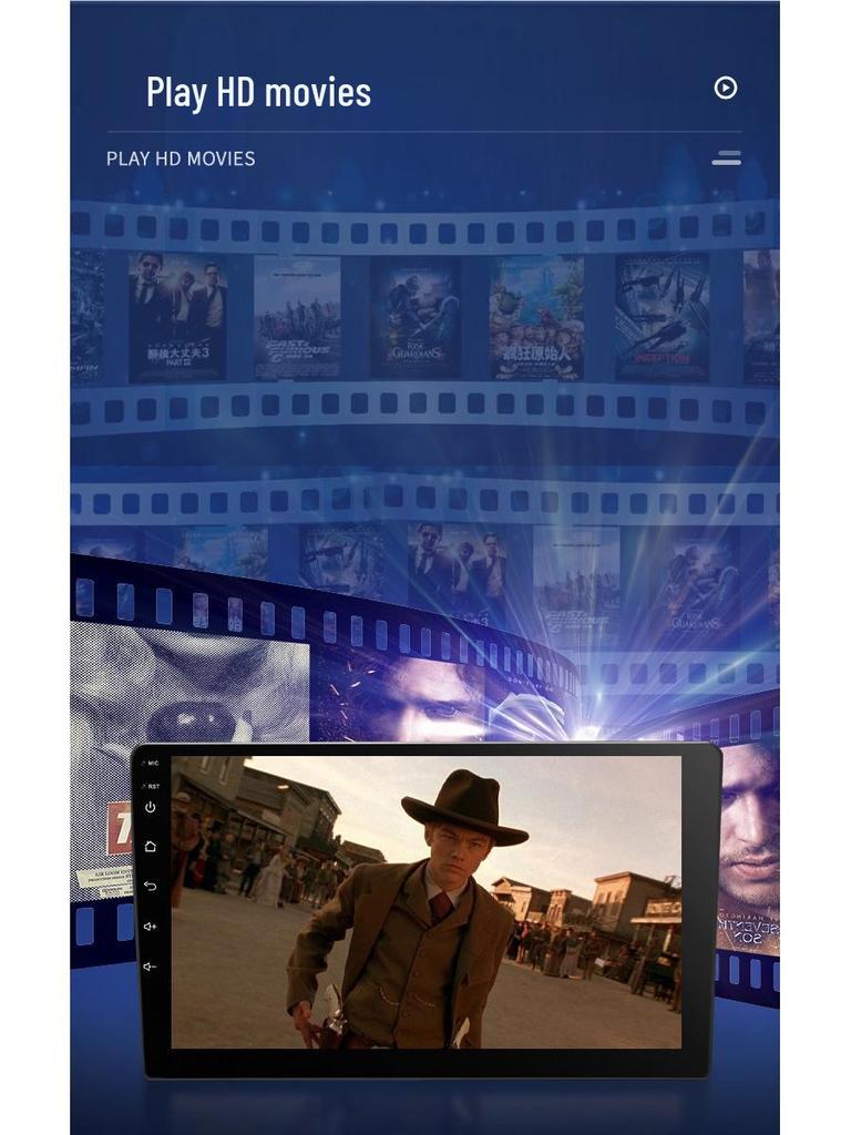 Android 7/9/10" DVD Navigation MTK6580 with Wireless CarPlay & 32G Reversing All-in-One System