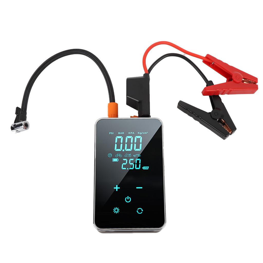 Cordless Tire Inflator 150PSI Multiple Modes Portable Air Pump with Digital Display for Bike Car Motorcycle Ball Outdoor