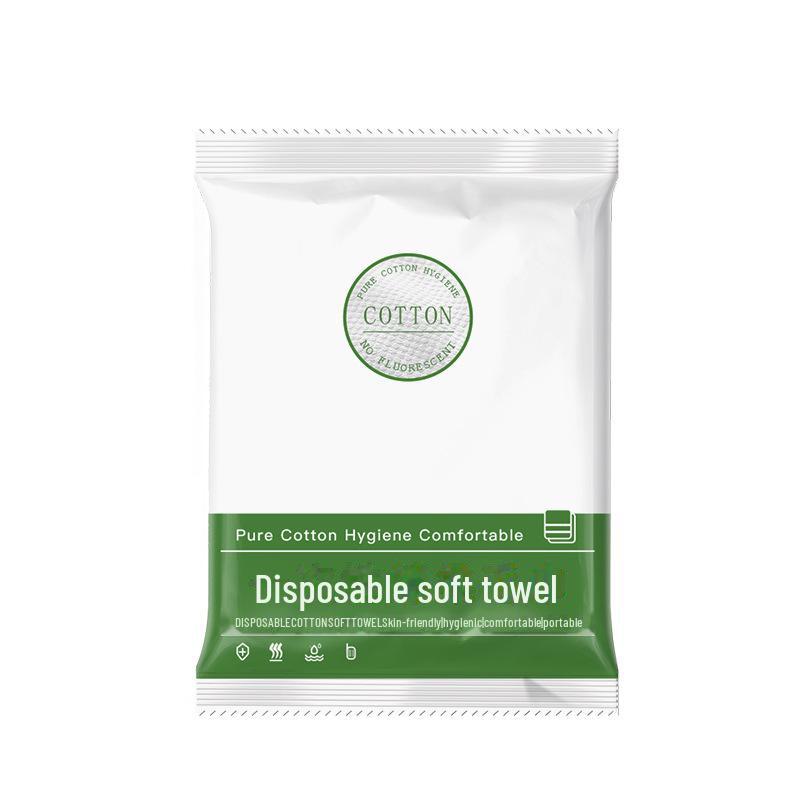 Thick Disposable Bath Towel for Travel & Home, Individually Packaged, Large Size
