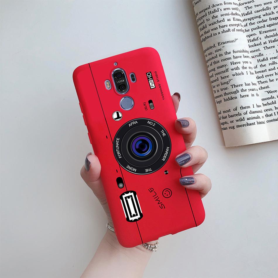 Silicone Case for Huawei Mate 9 10 Pro Soft TPU Protective Cute Butterfly Flower Phone Back Cover Mate9 Mate10 10Pro Case Fundas