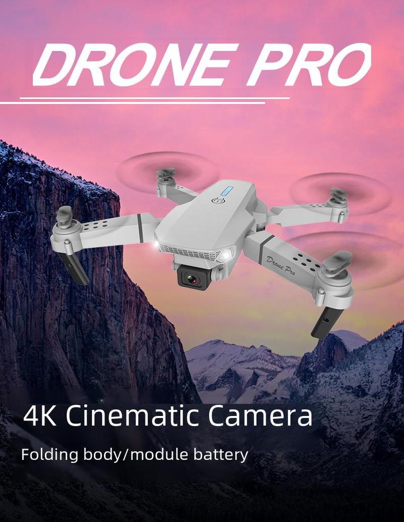 High-Definition E88 K3 Drone: Four-Axis Remote-Control Aerial Photography Toy