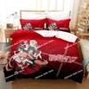 3d Anime Game Aria the Scarlet Ammo Bedding Set Printed With Pillowcase Bed Duvet Cover Soft Single Double Queen Super King Size