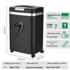 SUNWOOD SD9331D Upgraded High-Security Particle-Cut Shredder CN Plug (adapter Included)