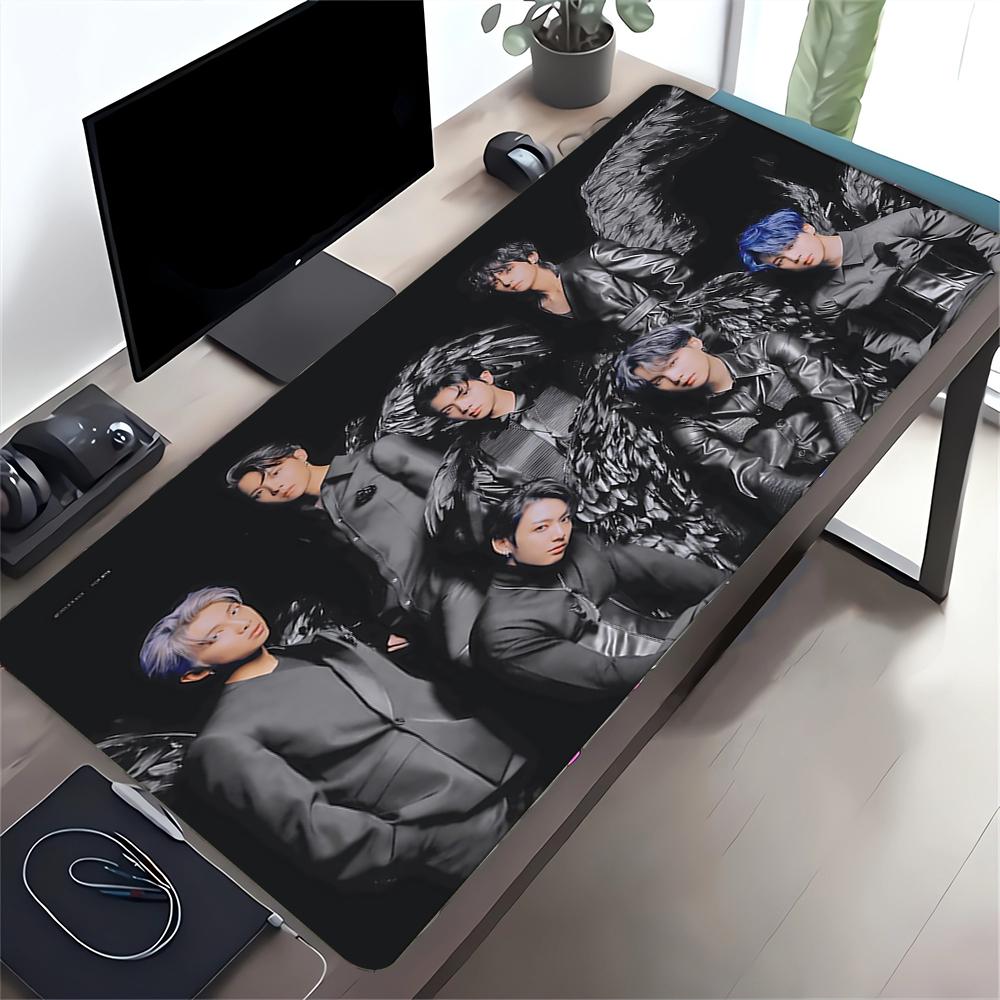 Dark Fashion Collective Large Gaming Mouse Pad Nonslip Rubber Base Waterproof Desk Mat For Office Pc Laptop