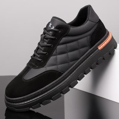 Fashion Fashion Men's Casual Shoes 2024 New Mens Hiking Flats Designed Retro Trendy Walking Shoes All-match Wear-resistant Male Footwear