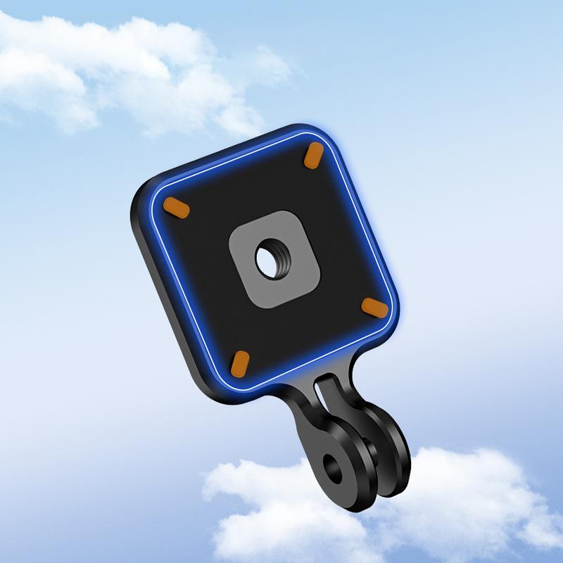 

Magnetic Quick-Release Backplate For Insta360 Go Ultra Lightweight Metal Adapter Stand Bracket Camera Accessories OneSize