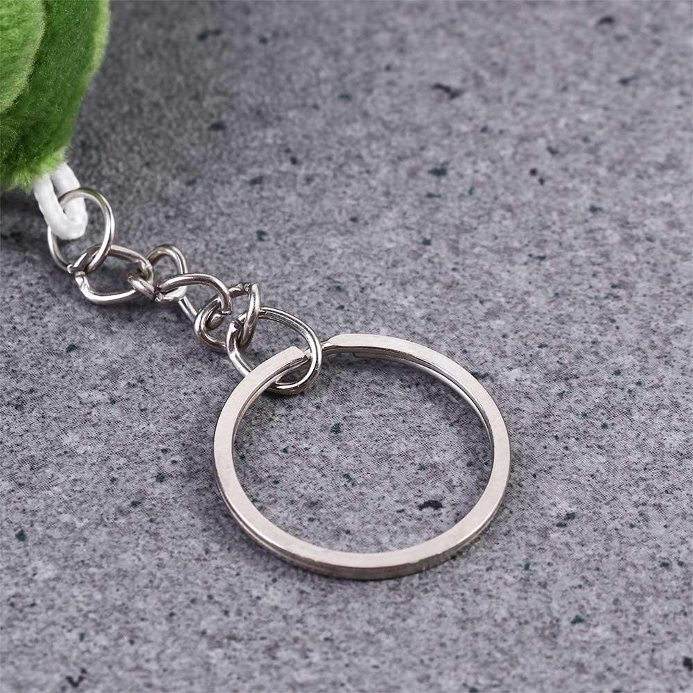 Keychain 7cm/10cm Cartoon Turtle Doll Keychain Auto Animal Keychain Plush Key Ring Turtle Pendant
