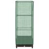 Vidaxl Raised Planter with Greenhouse, Rattan Look, 40X40X123 Cm