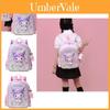 Adorable Cartoon Kuromi Kids Backpack For Girls And Boys Ages 3-6 With Nylon Shell