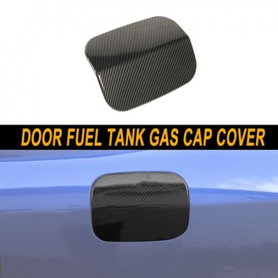 Carbon Fiber Door Fuel Tank Gas Cap Cover Trim For Dodge Charger 11+ Accessories