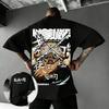 Anime Demon Slayer Hashibira Inosuke T Shirt Summer Cotton Unisexs Women Streetwear Casual Trendy Short Sleeve Oversize Top