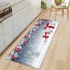 Christmas Porch Entrance Mat Kitchen Absorbent Strip Bathroom Non-Slip Mat Bedroom Living Room Carpet Floor Mat
