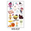 Waterproof Halloween Cartoon Tattoo Stickers for Kids - Pumpkin Magician Theme