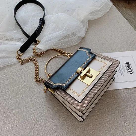 Women's PU leather crossbody bags vintage shoulder messenger bag women's bag casual bags women's bag new fashion