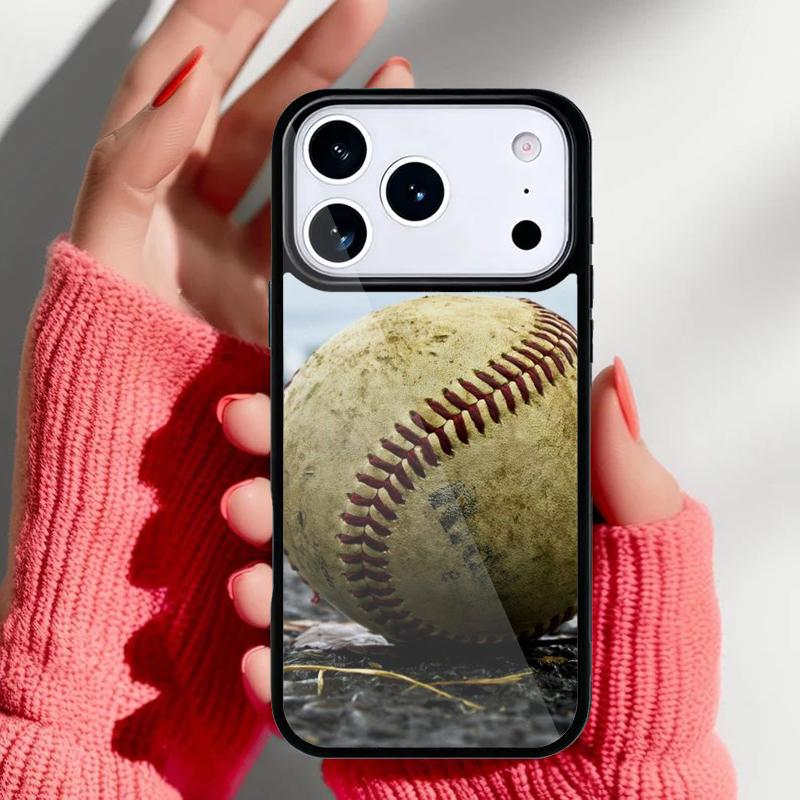 Love Baseball Sport Phone Case for iPhone 17 16 15 14 13 Pro Max Back Cover for 12 11 Pro Coque