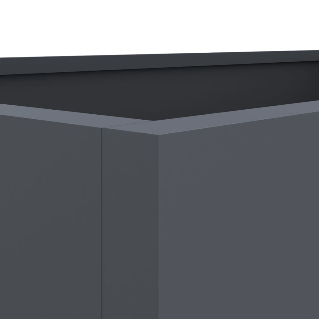 Plant Pot Anthracite 62 x 47 x 46 cm Steel