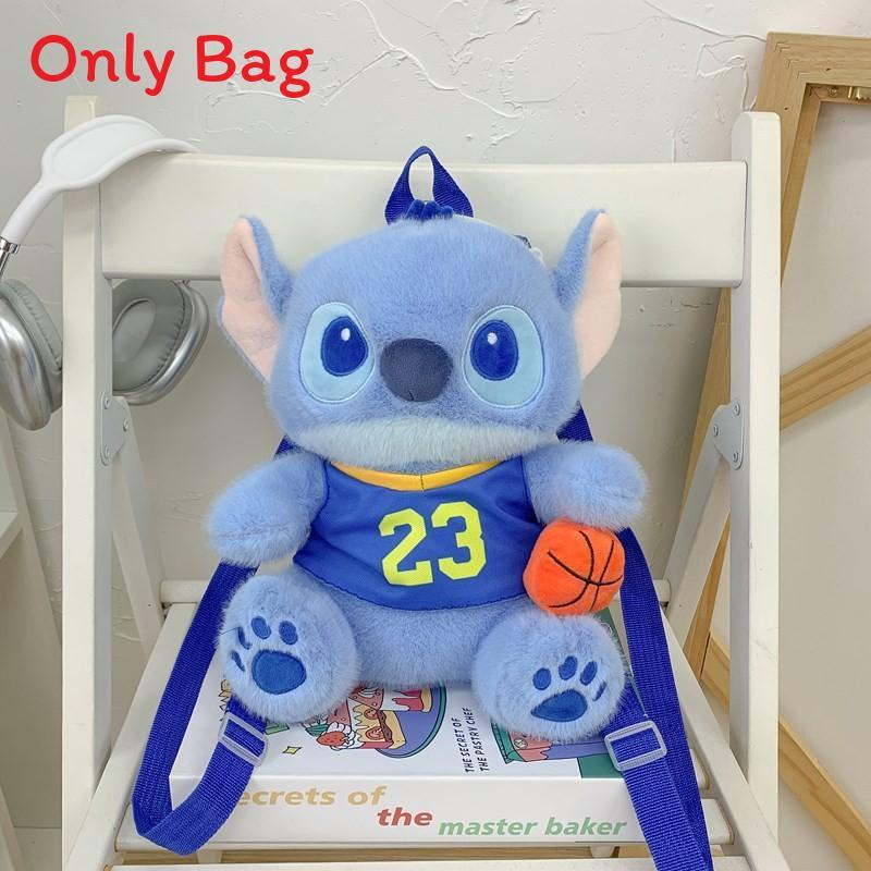Stitch Plüschtier Tasche mit Canvas Innentasche für den täglichen Freizeitgebrauch