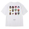 Streetwear Harajuku Summer Cartoon Cat Print T-Shirts Vintage Version Trend Casual Clothes Hip Hop Creative T Shirts y2k
