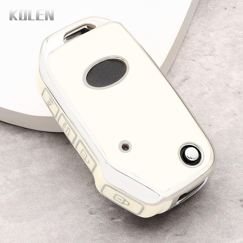 

Tpu Car Flip Key Case Cover Shell Fob For Kia Sportage R Gt Stinger Gt Sorento Ceed Cd Cerato Forte Accessories Holder