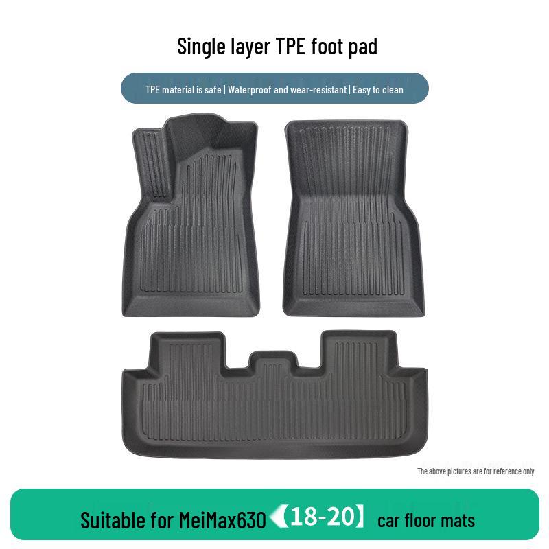 New Style TPE Floor Mats for GAC Trumpchi M8 630 (2018-2020 Models)