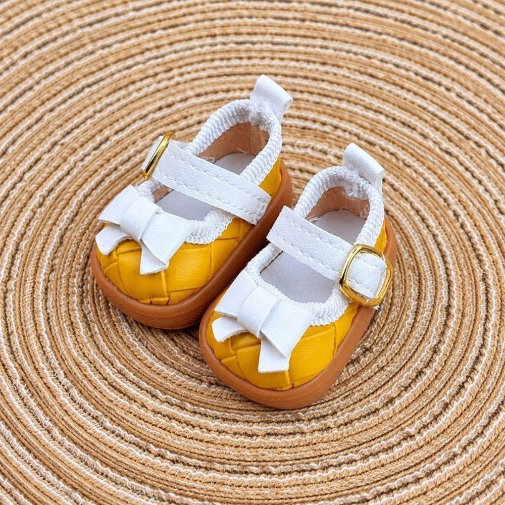 1Pair Cute Style Mini Doll Sneakers Lace Up Doll Footwear New Doll Shoes  For Potato Mia Doll