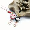 Decoración de Cuerda Lanyard Japonés Correas para Teléfono Correa para Llaves de Teléfono Gato de la Suerte Accesorios para Bolsos