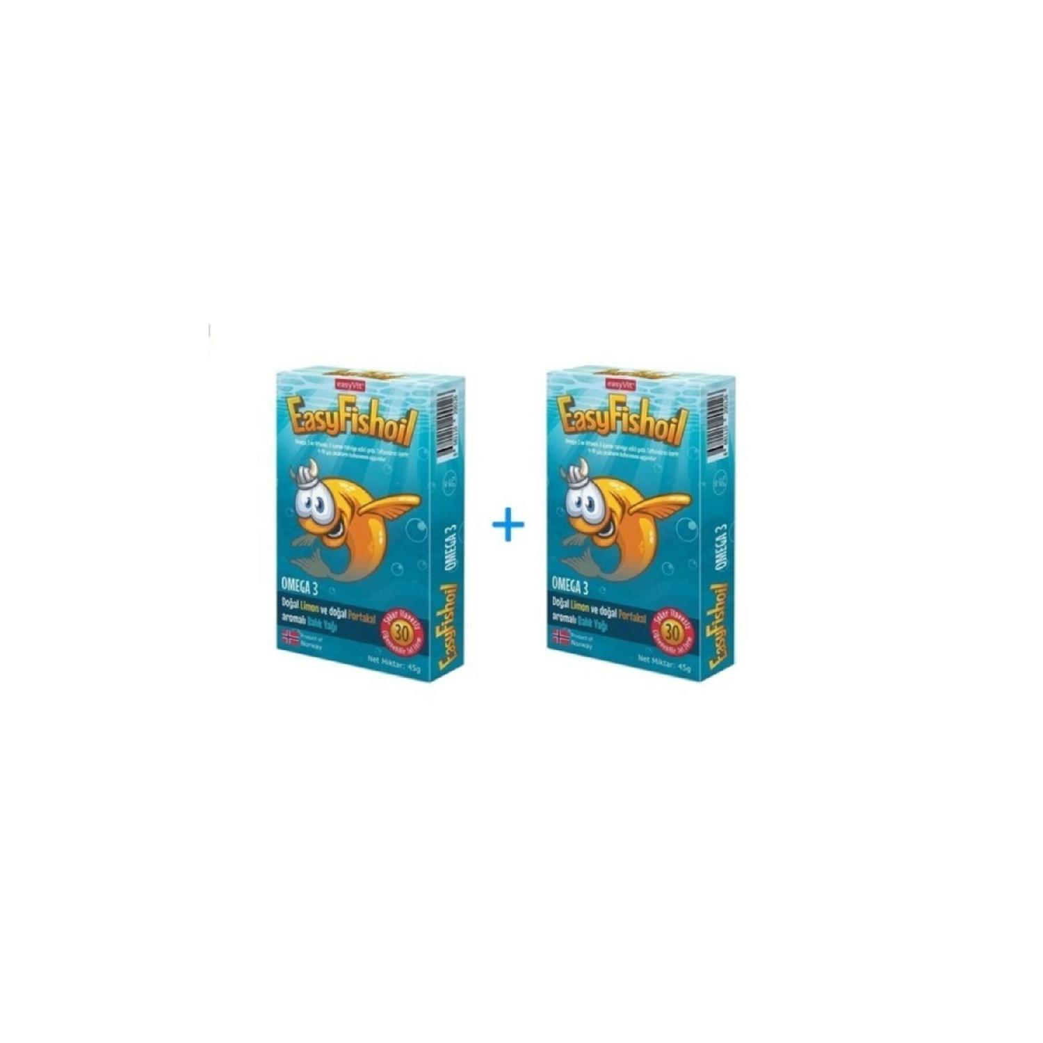 

Easyfishoil Omega 3 Chewable 30 Gel Tablets - 2 Pieces