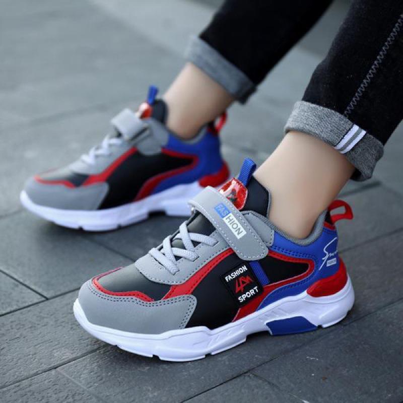 4-15 Years Old Boys Shoes Spring and Autumn Winter Classmates Waterproof Middle and Older Boys Sports Shoes Students Children Shoes Running Shoes Men