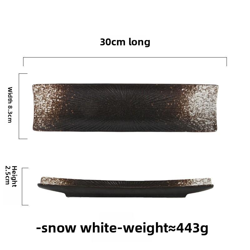 Sushi Plates, Japanese Ceramic Tableware, Western Plates, Creative Fish Plates, Designer Ceramic Tableware