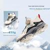 Anta Comfortable Versatile Fleece Lined Non-Slip Warm Childrens Boots Kids Boots Off-White Gray A12446932-1