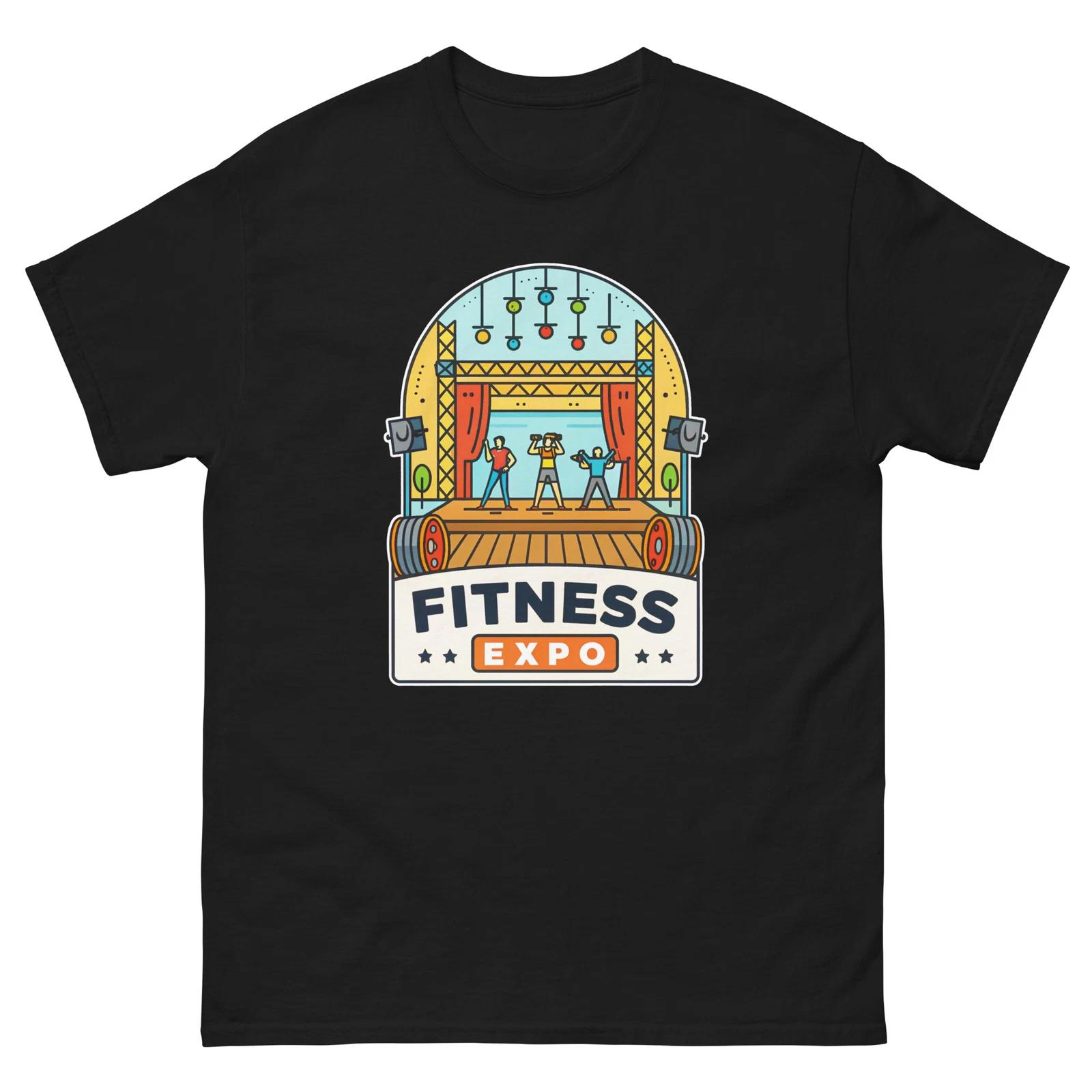 Fitness Expo Event Attraction Social Gathering T-Shirt S